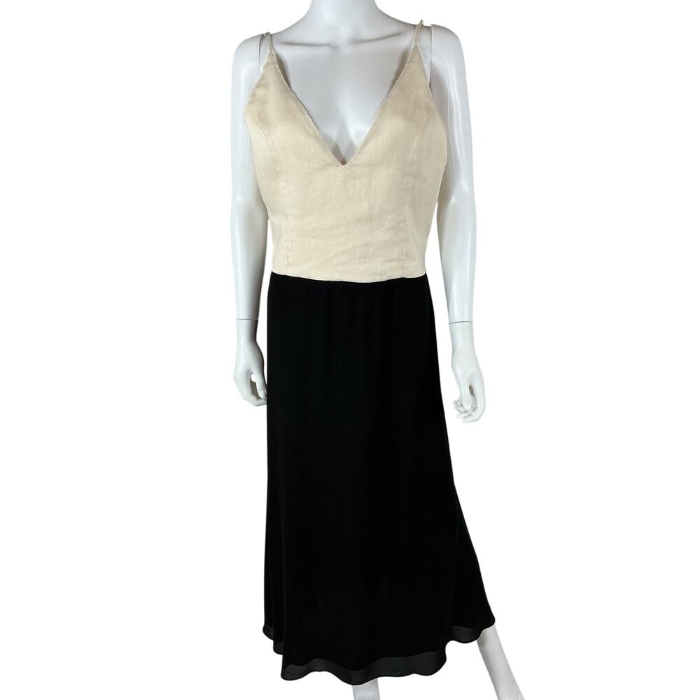 Dissh Elegant Cream Grace Midi Dress Size 12 - Picture 2 of 4